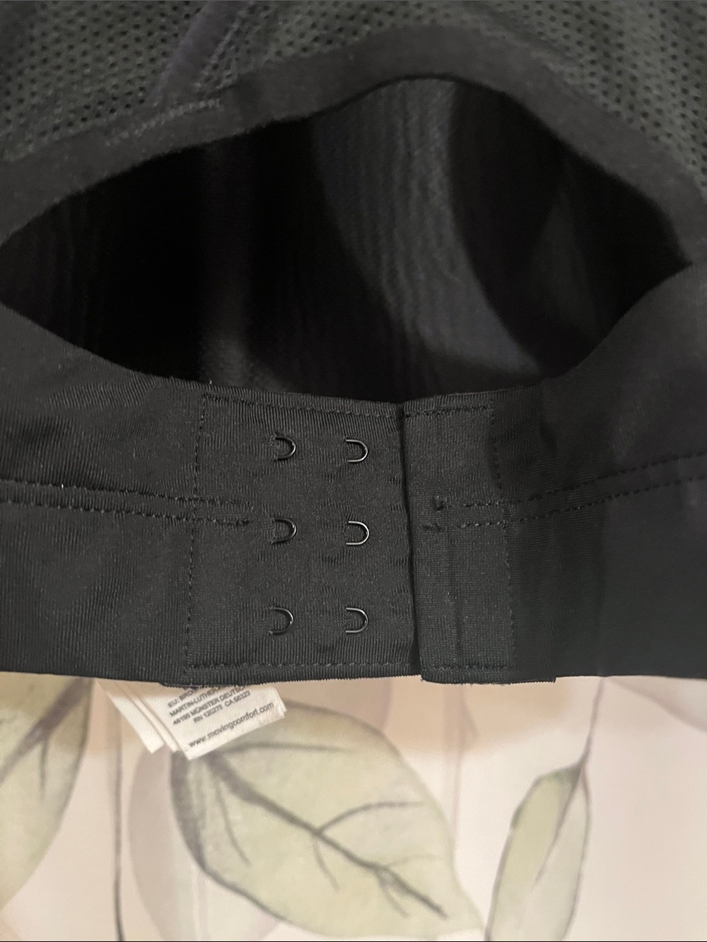 Moving Comfort Black Racerback High-Impact Sports Bra worn once and washed - Picture 3 of 4